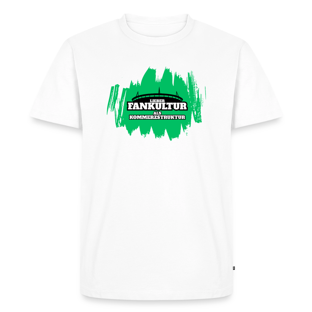 Fankultur T-Shirt Grün - Weiß