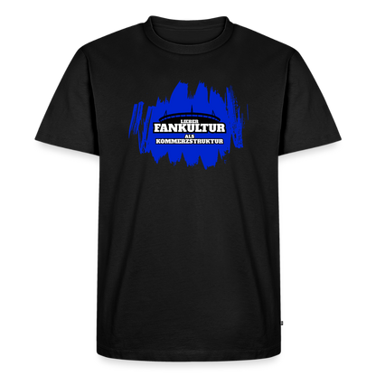 Fankultur T-Shirt Blau - Schwarz