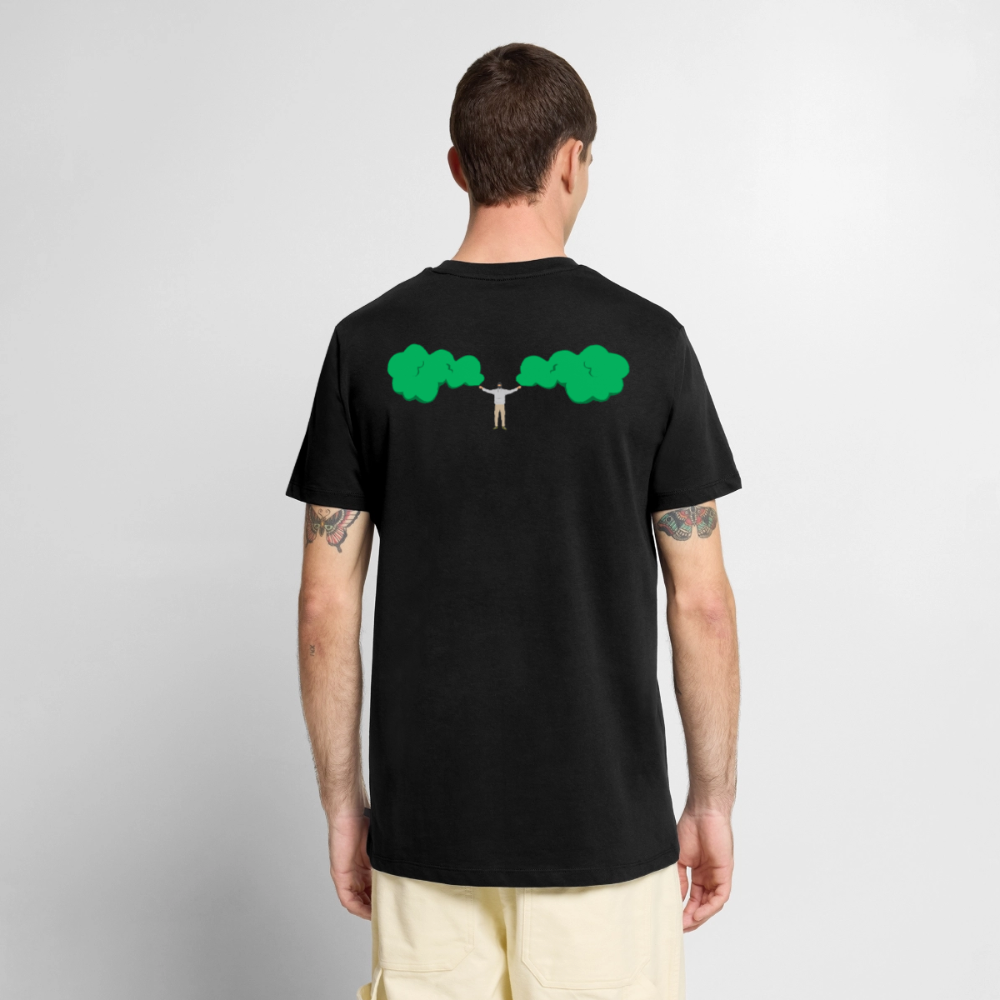 Fackeln T-Shirt Grün - Schwarz