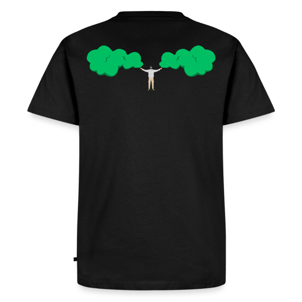 Fackeln T-Shirt Grün - Schwarz