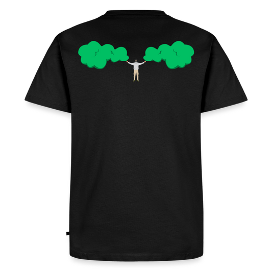 Fackeln T-Shirt Grün - Schwarz