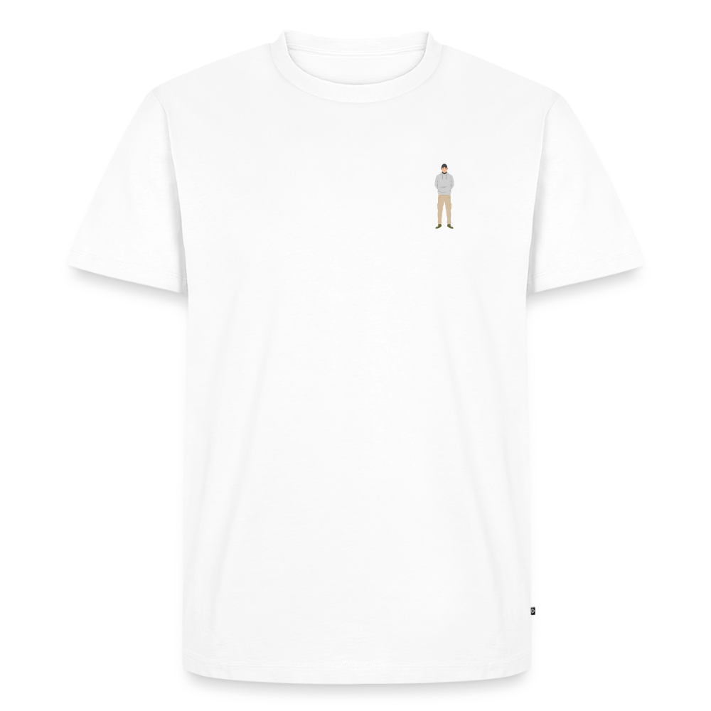 Fackeln T-Shirt Rot - Weiß
