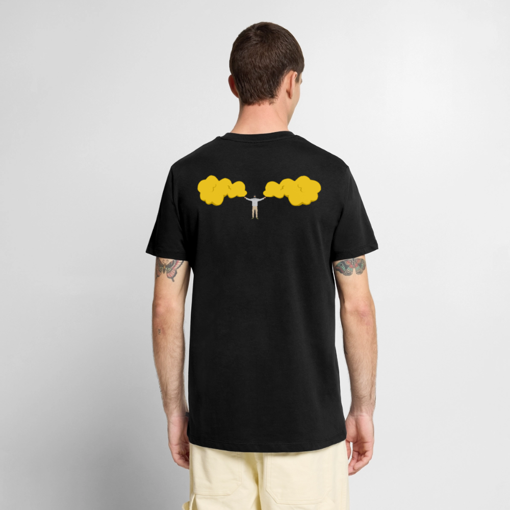 Fackeln T-Shirt Gelb - Schwarz