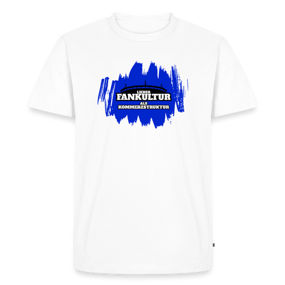 Fankultur T-Shirt Blau - Weiß