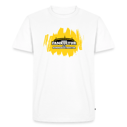 Fankultur T-Shirt Gelb - Weiß