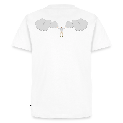 Fackeln T-Shirt Weiß-Grau - Weiß