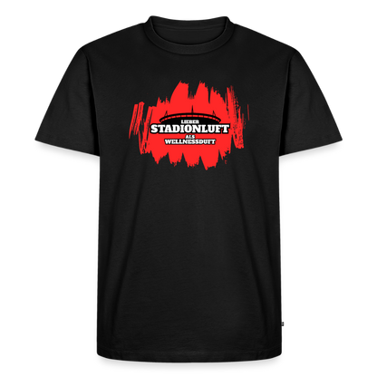 Stadionluft T-Shirt Rot - Schwarz
