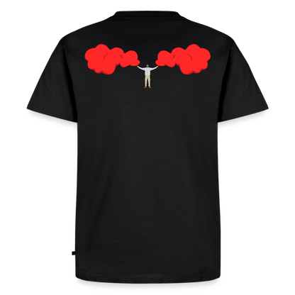 Fackeln T-Shirt Rot - Schwarz
