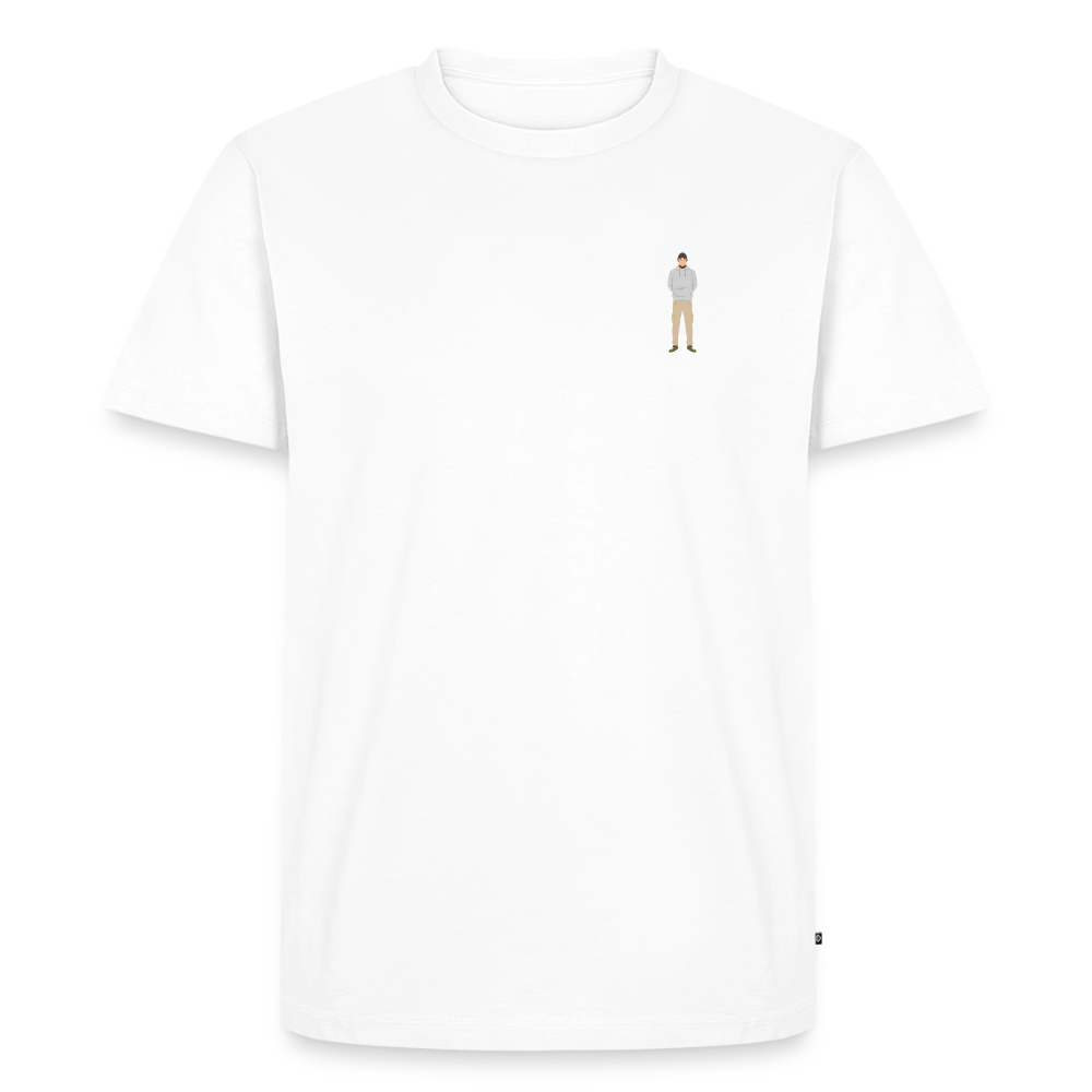 Fackeln T-Shirt Weiß-Grau - Weiß