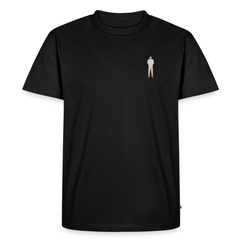 Fackeln T-Shirt Weiß-Grau - Schwarz