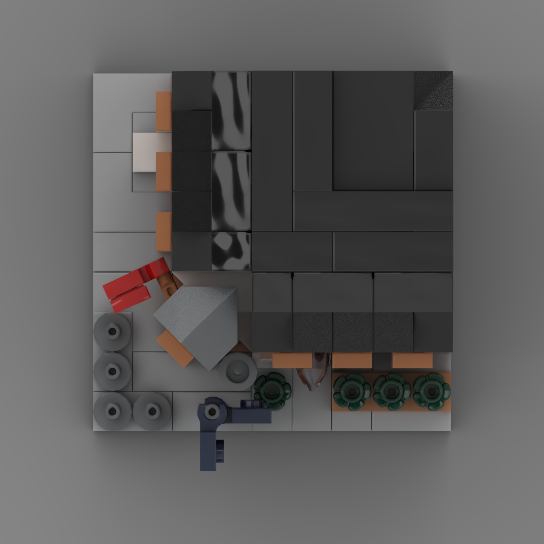 Altbauhaus mit Spielzeugladen und Videozimmer