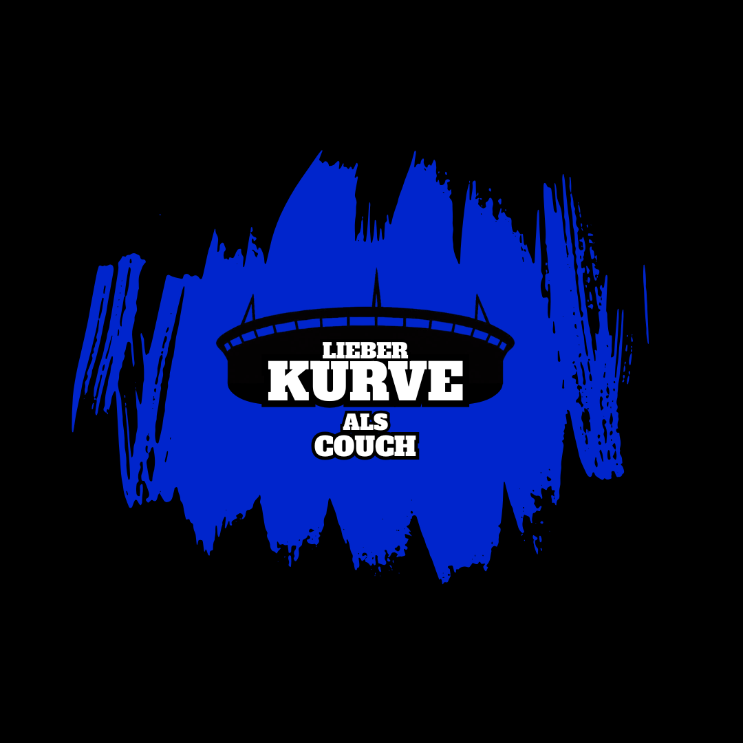 Kurve T-Shirt Blau