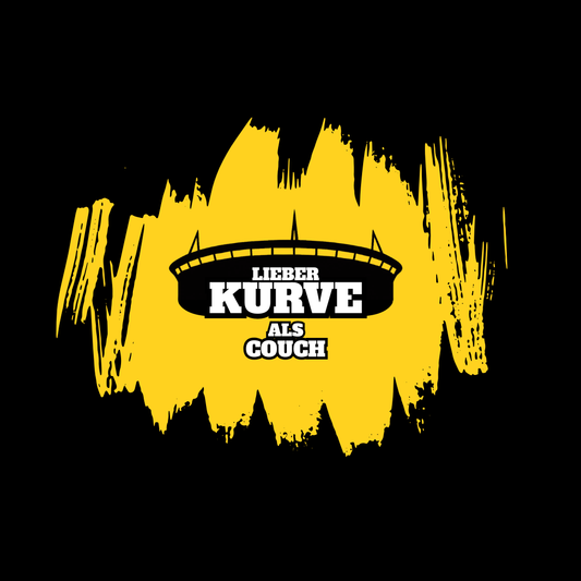 Kurve T-Shirt Gelb