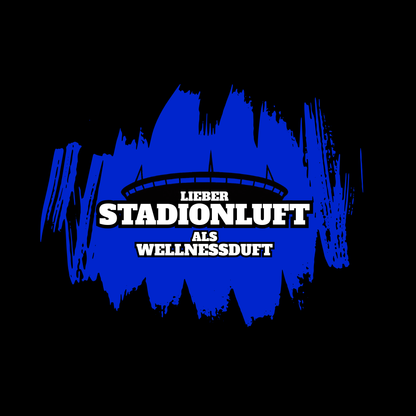Stadionluft T-Shirt Blau