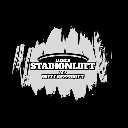 Stadionluft T-Shirt Weiß-Grau